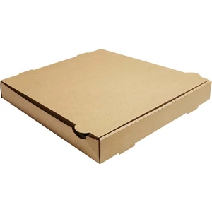 Ambalaj Pazarı Kraft Lahmacun - Pizza Kutusu 32X32X4,2 cm - 100'LÜ