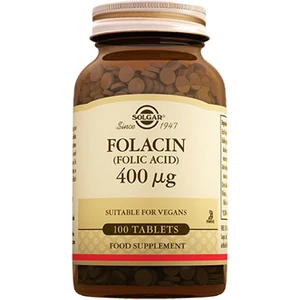 Folic Acid Folacin 400 Mcg SKZ.12.2022