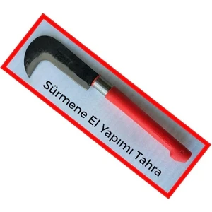 Dal Kesme Tahra Bıçağı Orak Tırpan Plastik Kırmızı Saplı