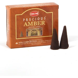 Amber Aromalı Konik Tütsü
