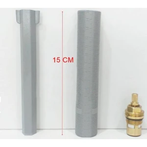 V200 Ankastre Stop Valf Uzatma Parçası 15 cm