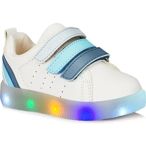 Sun Renkli Işıklı Çocuk Cırtlı Sneaker 220.21Y.212