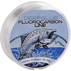 Deep Blue  Fluorocarbon Kaplama Misina 150 mt