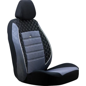 Renaultk Fluencekoltuk Kilifi Gof Siyah-Fume