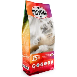 PATYMAG RENKLİ KEDİ MAMASI 15 KG