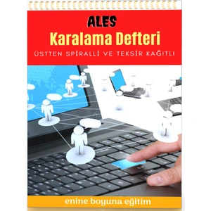 Enine Boyuna Eğitim Spiralli Karalama Defteri – Ales (Teksir Kağıtlı)