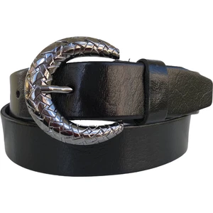 Goderi  Deri Gümüş Tokalı Kadın Kemeri 4 cm