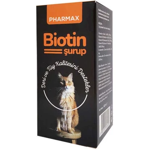 Biotin Deri ve Tüy Sağlığı Kedi Şurubu 40 ml