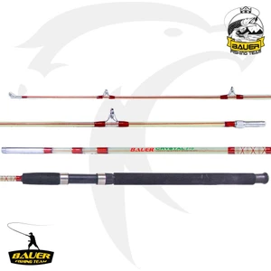 Bauer Crystal Iki Parça Dolgu Şeffaf Olta Kamışı 150 cm