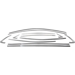 Ototunıng53 Opel Grandland X Krom Alt Cam Çıtası 6 Parça 2017 Model Ve Sonrası