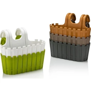 Akasya Balkon Saksı Kolay Askı 30 cm 3 Lt