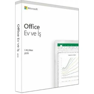 Office 2019 Ev ve Iş Türkçe Lisans Kutu T5D-03258