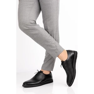 Erkek  Deri Rugan ve Mat Klasik Ayakkabı