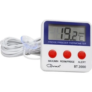 BT-2000 Alarmlı ve Mıknatıslı Buzdolabı Termometresi