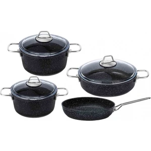 Black Edition 7 Parça Granit Tencere Seti TAC-3558