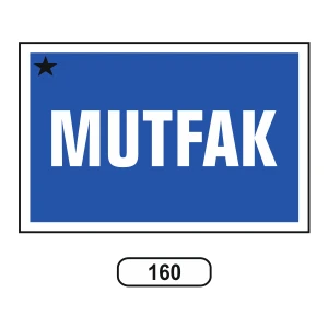 Mutfak Uyarı Ikaz Levhası