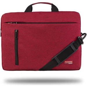 TL4005 Workout 15.6 “su Geçirmez Kumaş ,macbook Mac Air, Notebook, Laptop El Çantası-Bordo