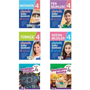Tudem Yayınları 4. Sınıf Tüm Dersler Soru Seti +Okuduğunu Anlama +Problem