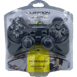 Pc Analog Titreşimli Dual Shock Game Pad Platoon PL-2596