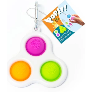 Pop It Push Bubble Pop It Duyusal Oyuncak Özel Stres Anahtarlık 6219