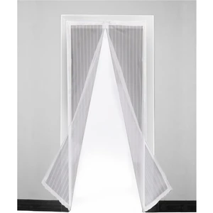 Beyaz Mıknatıslı Kapı Sinekliği - Sinek Perdesi Beyaz 105X205 cm