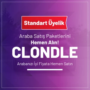 Araba Satış Standart Üyelik Paketi