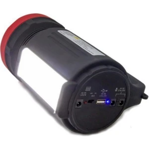 Gold Silver Güneş Enerjili El Feneri 5W Power LED 22 Adet Smd LED 3 Kademeli El Feneri  Gold Silver GS-330