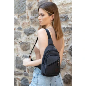 Strong Bag Strong Kanvas Omuz ve Göğüs Çantası, Body Bag Çapraz Sırt Çantası NP1000