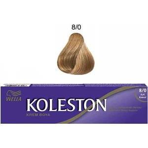 Wella Koleston Koleston Krem Tüp Saç Boyası - 8.0 Açık Kumral
