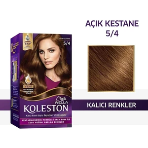 Wella Koleston Koleston Kit Saç Boyası 5/4 Açık Kestane Saç Boyası