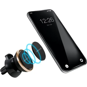 ONY07 Mıknatıslı Araç Içi Telefon Tutucu Siyah