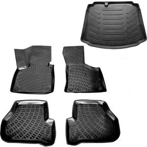Audi A3 Hb 3D Havuzlu Paspas + 3D Bagaj Havuzu 2003-2012 Arası-Caraks Marka