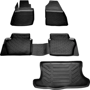 Ford Fusion 3D Havuzlu Paspas + Bagaj Havuzu 2002-2012 Arası-Caraks Marka