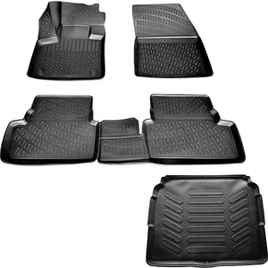 Peugeot 3008 3D Havuzlu Paspas + 3D Bagaj Havuzu 2016 Sonrası-Caraks Marka