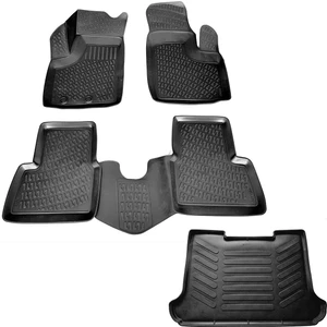 Fiat Doblo 1 3D Havuzlu Paspas + Bagaj Havuzu 2000-2010 Arası-Friemats Marka