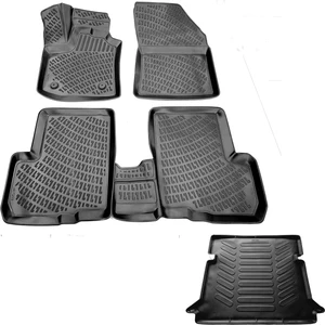 Dacia Dokker 3D Havuzlu Paspas + Bagaj Havuzu 2012-2020 Arası-Friemats Marka