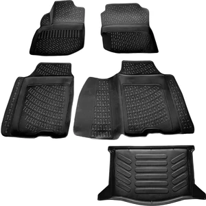 Honda Jazz 3D Havuzlu Paspas + 3D Bagaj Havuzu 2009-2014 Arası-Friemats Marka