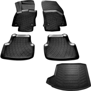 Audi A3 Sedan 3D Havuzlu Paspas + Bagaj Havuzu 2013-2019 Arası-Friemats Marka