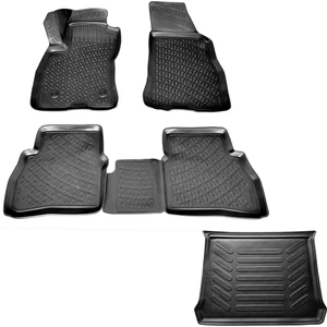 Fiat Doblo 2 3D Havuzlu Paspas + Bagaj Havuzu 2010-2020 Arası-Friemats Marka