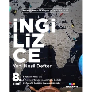 8. Sınıf Ingilizce Yeni Nesil Defter