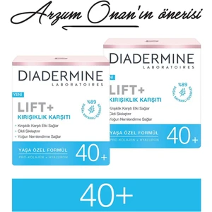 Dıadermıne Kırışıklık Karşıtı Lıft+ 40+Gündüz Kremi x 2 Adet