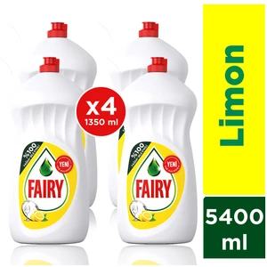 Sıvı Bulaşık Deterjanı Limon 1350 ml 4'lü
