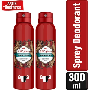 Old Spice Sprey Deodorant Bearglove 150 ml x 2