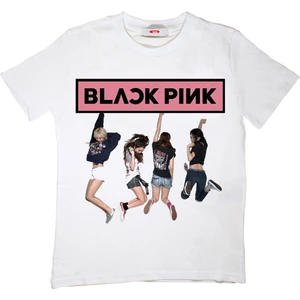 Blackpink Çocuk Tişört Beyaz Unisex