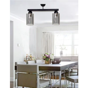 Dora Füme Glass Dizilone 2 Mutfak Avize,  Yemek Odası Avize,  Cam Avize