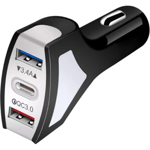 Sw Future Pd USB Type-C Araç Hızlı Şarj Cihazı - Siyah (Yurt Dışından)