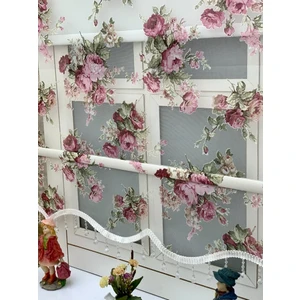 Yazar Home Çift Mekanizmalı Boncuklu Tül Stor Perde - 3547