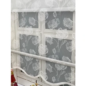 Yazar Home Çift Mekanizmalı Boncuklu Tül Stor Perde - 3554