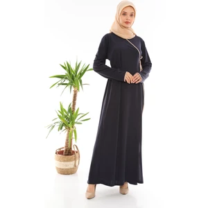 Namaz Elbisesi Yandan Bağlamalı Lacivert