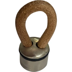 Deri Düğme Kulp Oring Tek Delikli Antik Bakır Taba